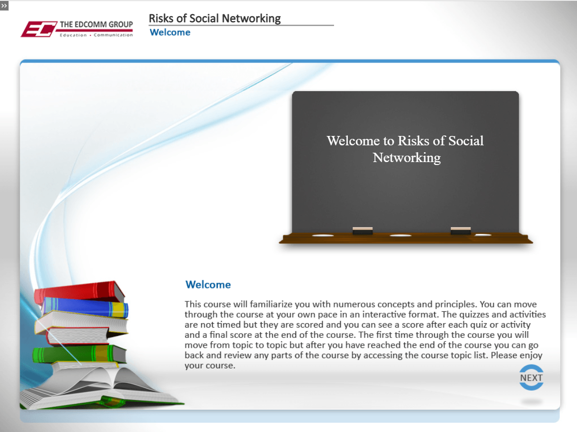 Risks of Social Networking - eBSI Export Academy