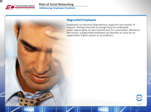 Risks of Social Networking - eBSI Export Academy