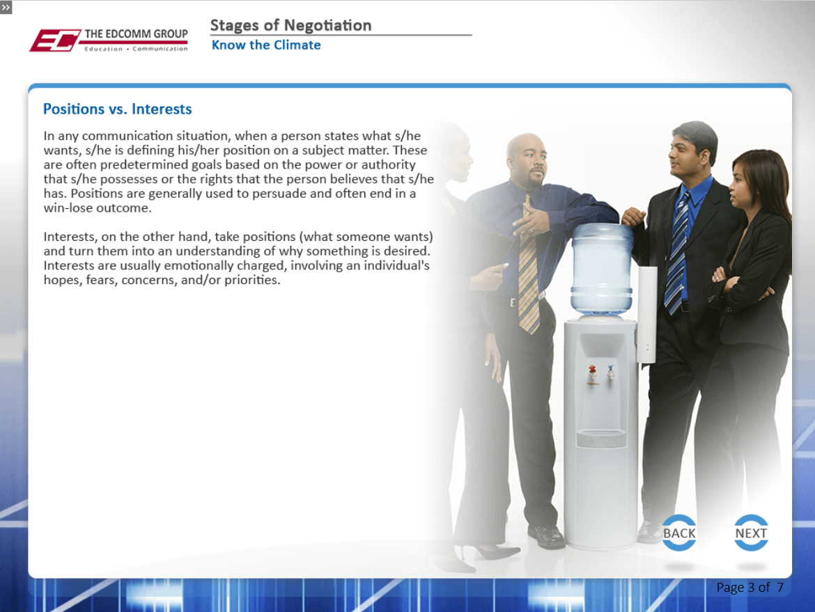 Stages of Negotiation - eBSI Export Academy