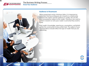 The Business Writing Process - eBSI Export Academy