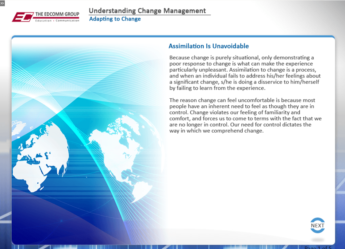 Understanding Change Management - eBSI Export Academy