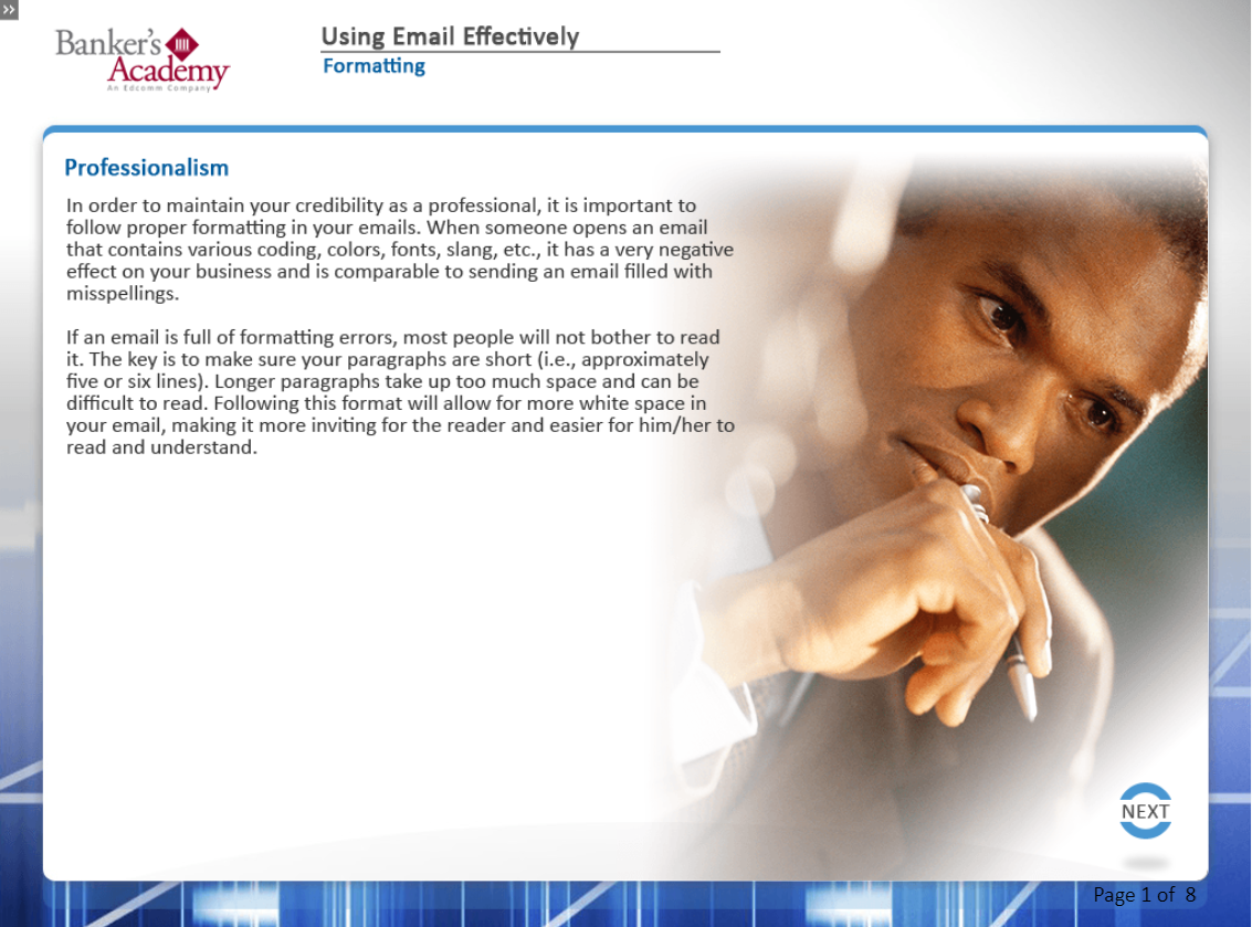 Using E-Email Effectively - eBSI Export Academy