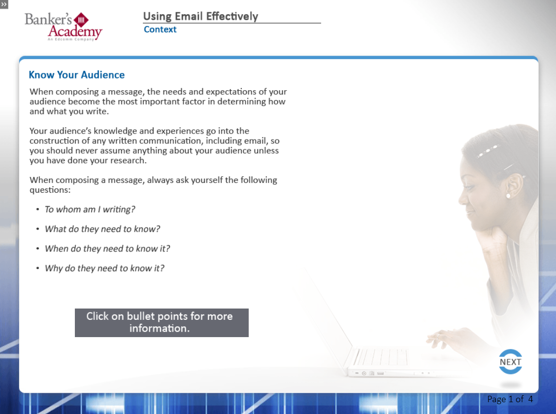 Using E-Email Effectively - eBSI Export Academy