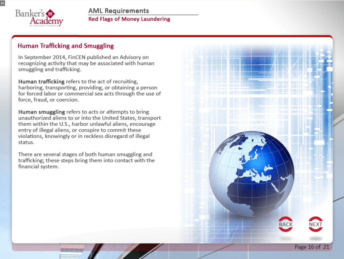 AML Requirements for Branch Managers - eBSI Export Academy