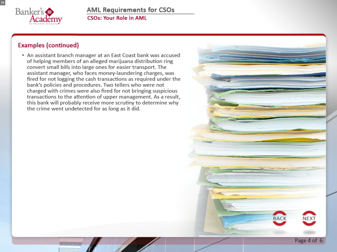 AML Requirements for CSOs - eBSI Export Academy