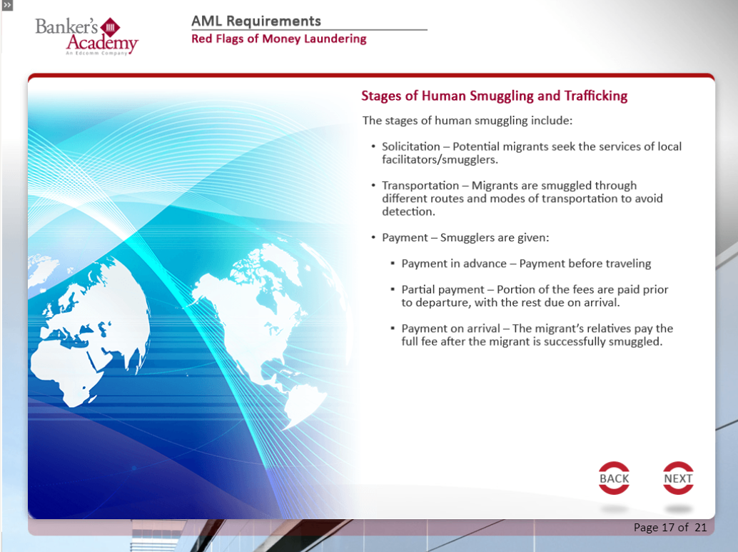 AML Requirements for Lenders - eBSI Export Academy
