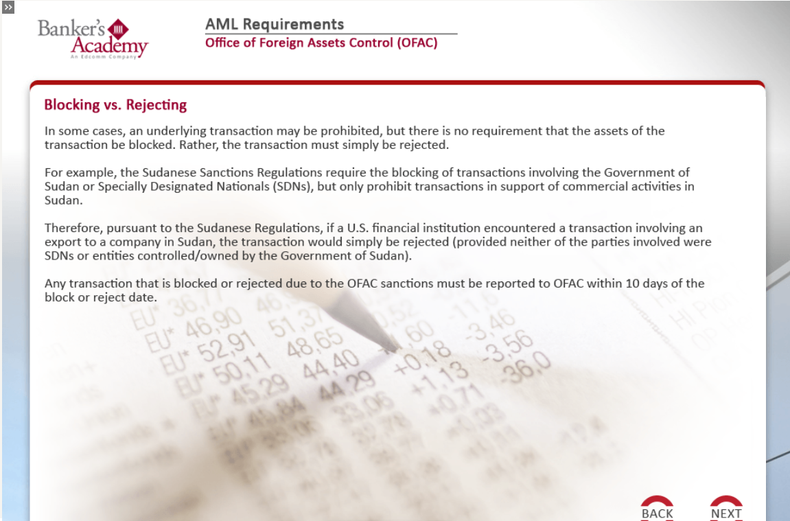 AML Requirements for Lenders - eBSI Export Academy