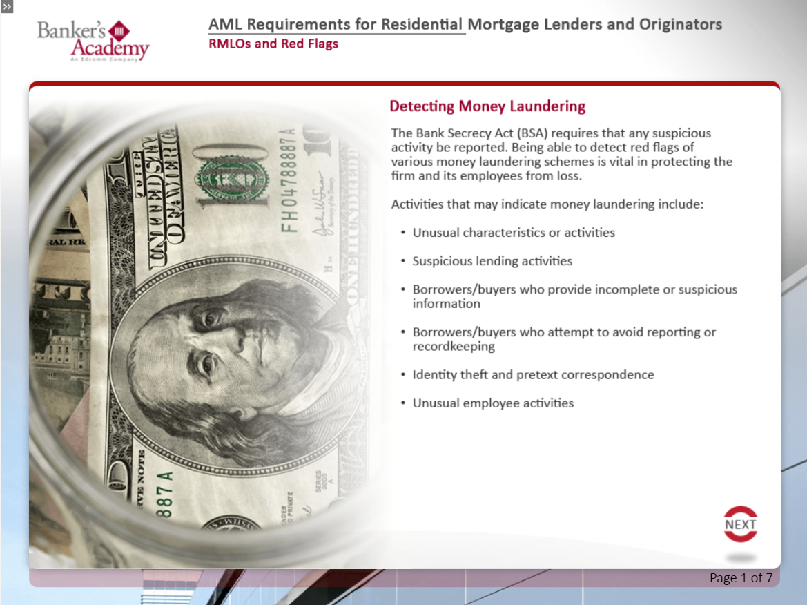 AML Requirements for RMLOs - eBSI Export Academy