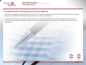AML Requirements for Universal Bankers - eBSI Export Academy