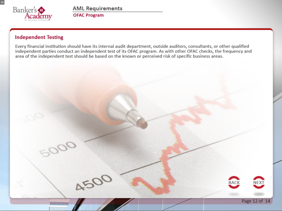AML Requirements for Universal Bankers - eBSI Export Academy