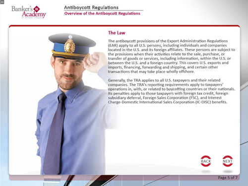 Anti-boycott Regulations - eBSI Export Academy