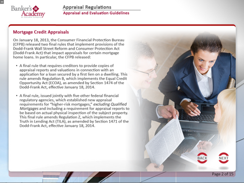 Appraisal Regulations - eBSI Export Academy