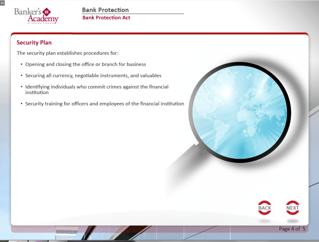 Bank Protection - eBSI Export Academy