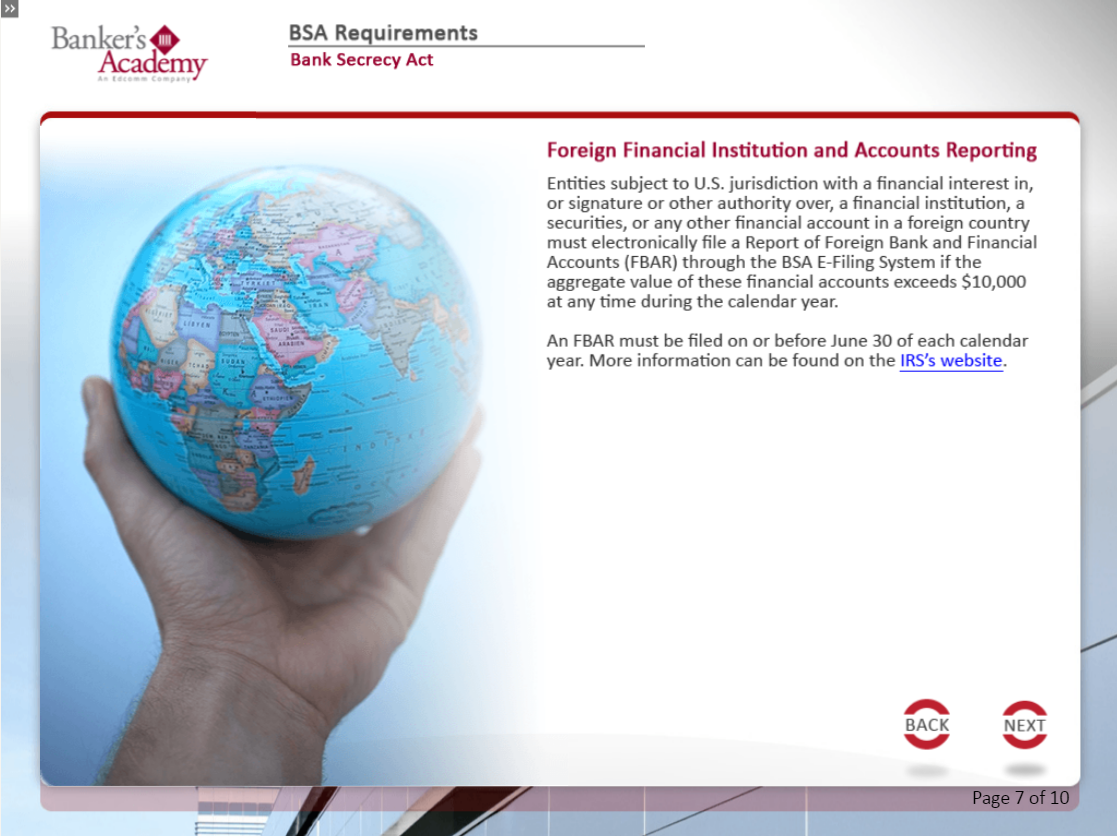 BSA Requirements for CSOs - eBSI Export Academy