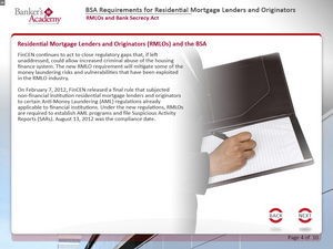 BSA Requirements for RMLOs - eBSI Export Academy