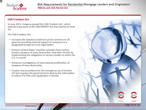 BSA Requirements for RMLOs - eBSI Export Academy