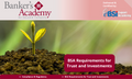 BSA Requirements for Trust and Investments - eBSI Export Academy
