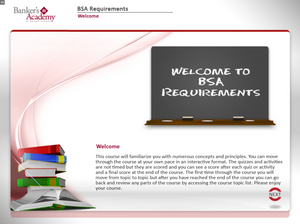 BSA Requirements for Universal Bankers - eBSI Export Academy