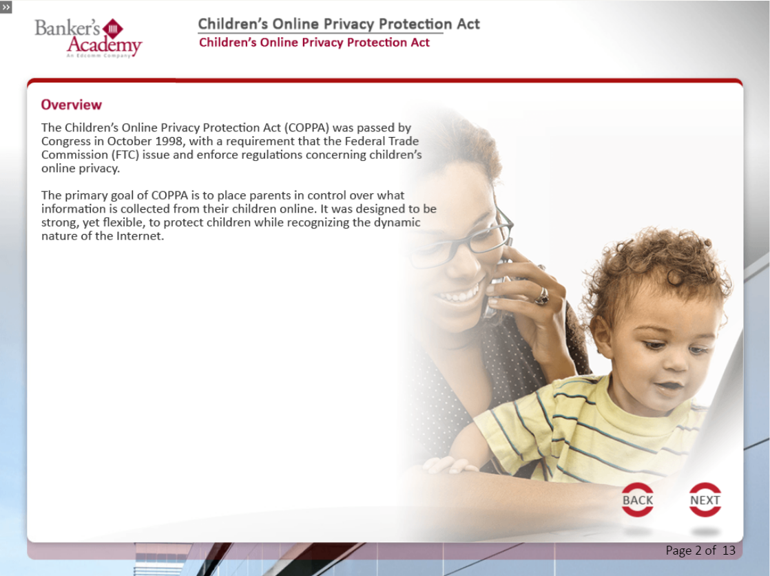 Children's Online Privacy Protection Act - eBSI Export Academy