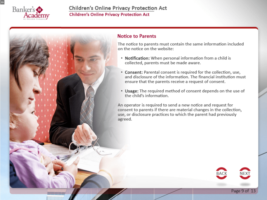 Children's Online Privacy Protection Act - eBSI Export Academy