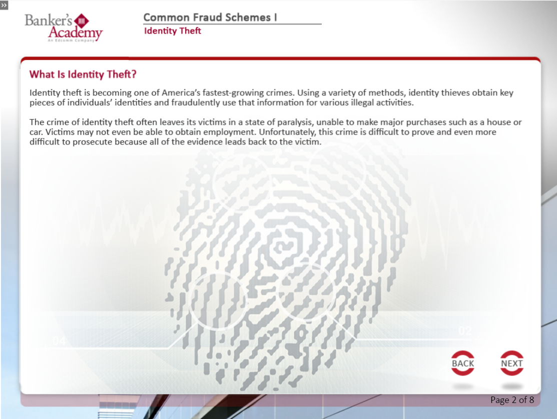 Common Fraud Schemes I - eBSI Export Academy