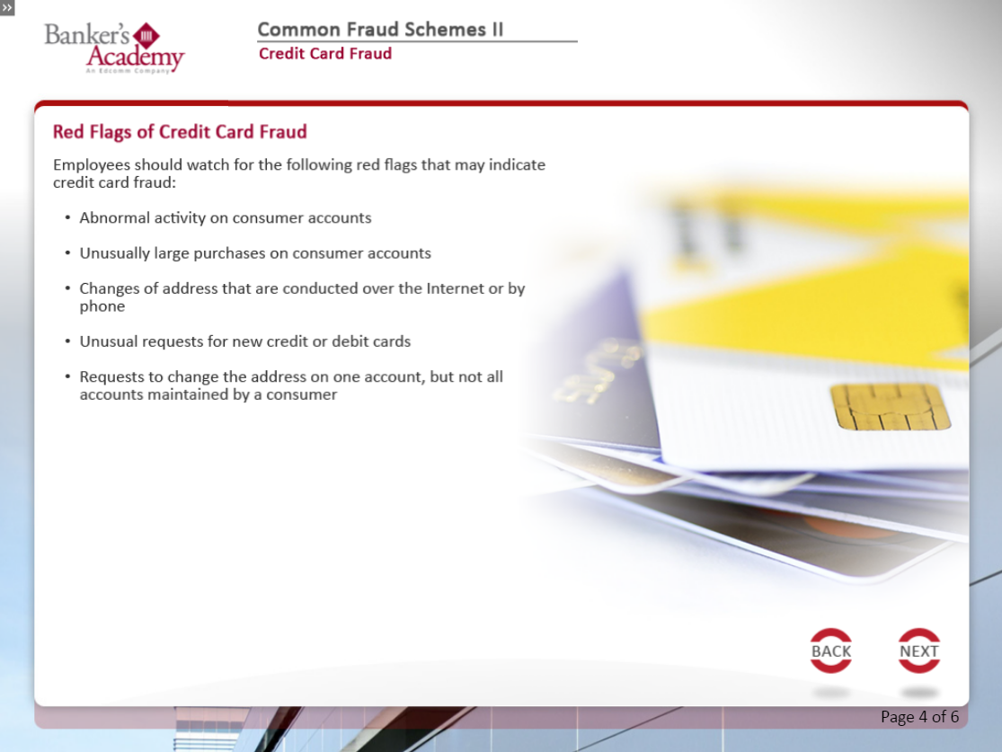 Common Fraud Schemes II - eBSI Export Academy