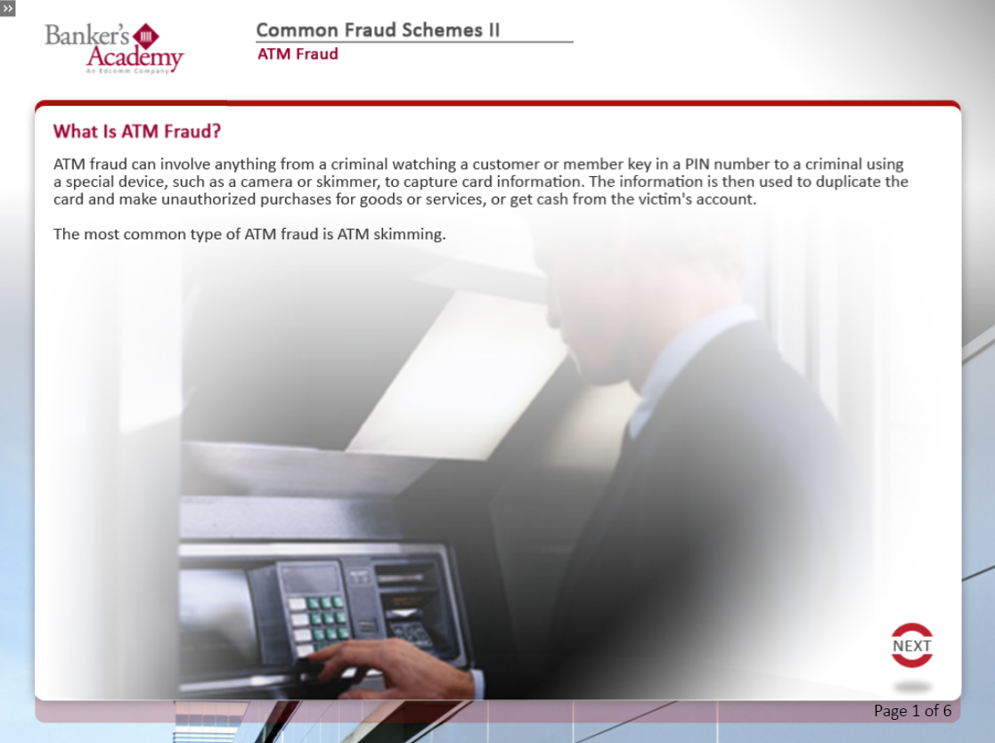 Common Fraud Schemes II - eBSI Export Academy
