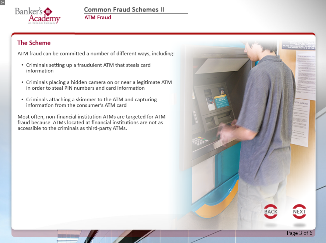 Common Fraud Schemes II - eBSI Export Academy