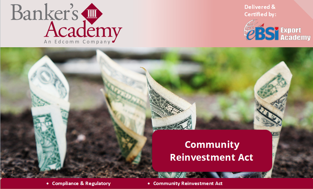 Community Reinvestment Act - eBSI Export Academy