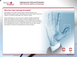 Cybersecurity Risk and Protection - eBSI Export Academy