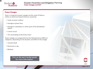 Disaster Prevention and Mitigation Planning - eBSI Export Academy