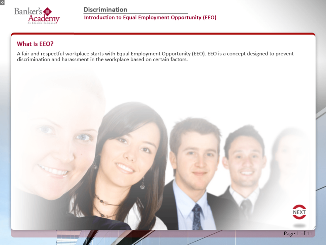 Discrimination - eBSI Export Academy