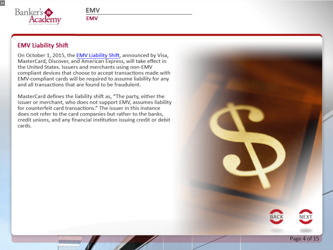 EMV - Europay, Mastercard and Visa - eBSI Export Academy