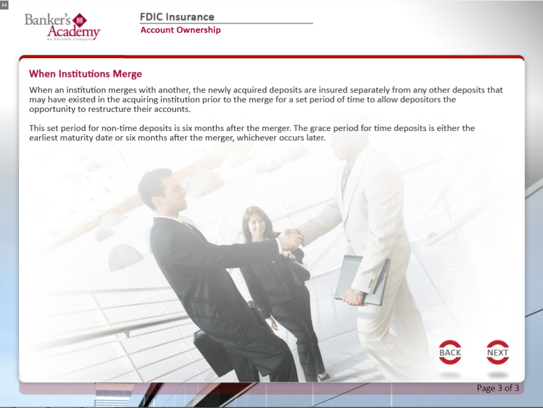 Federal Deposit Insurance Corporation - FDIC Insurance - eBSI Export Academy