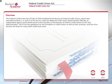 Load image into Gallery viewer, Federal Credit Union Act - eBSI Export Academy