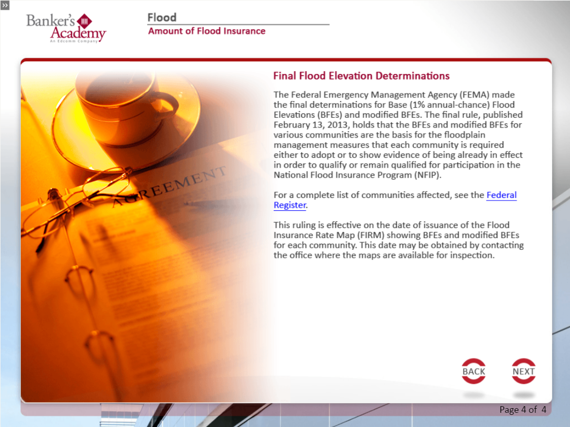 Flood - eBSI Export Academy