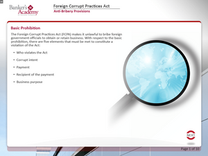 Foreign Corrupt Practices Act - eBSI Export Academy
