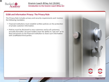 Load image into Gallery viewer, Gramm Leach Bliley Act - eBSI Export Academy