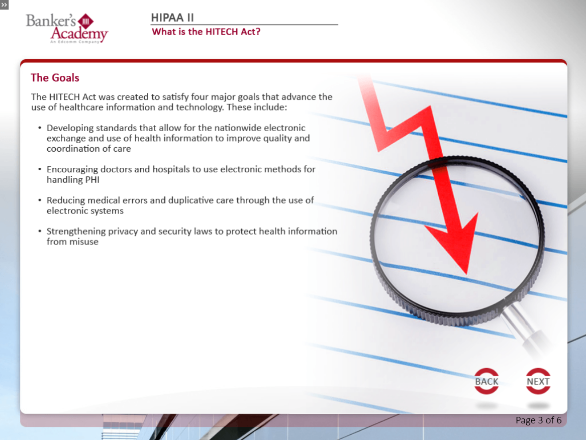 HIPAA II - eBSI Export Academy