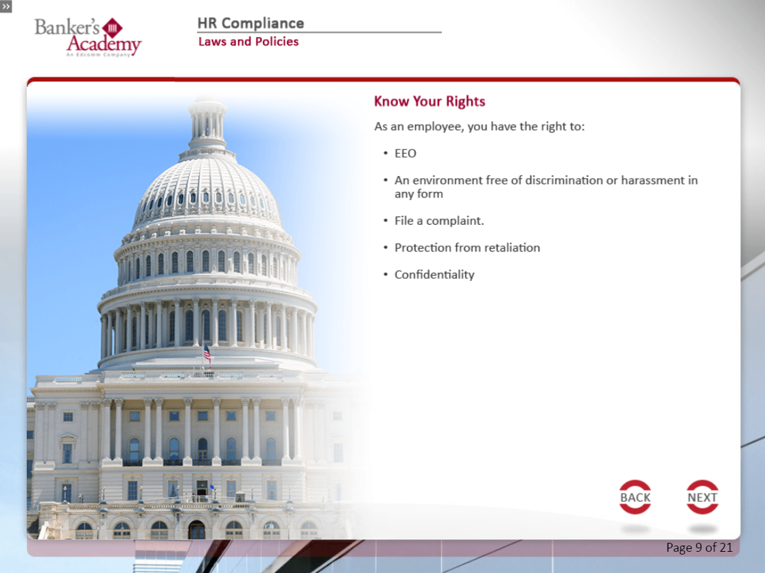 HR Compliance - eBSI Export Academy
