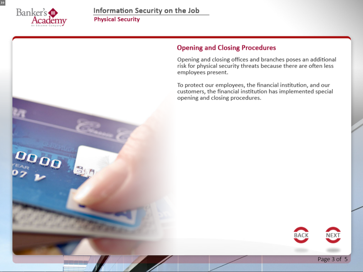 Information Security on the Job - eBSI Export Academy