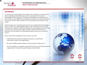 Introduction to Cybersecurity - eBSI Export Academy