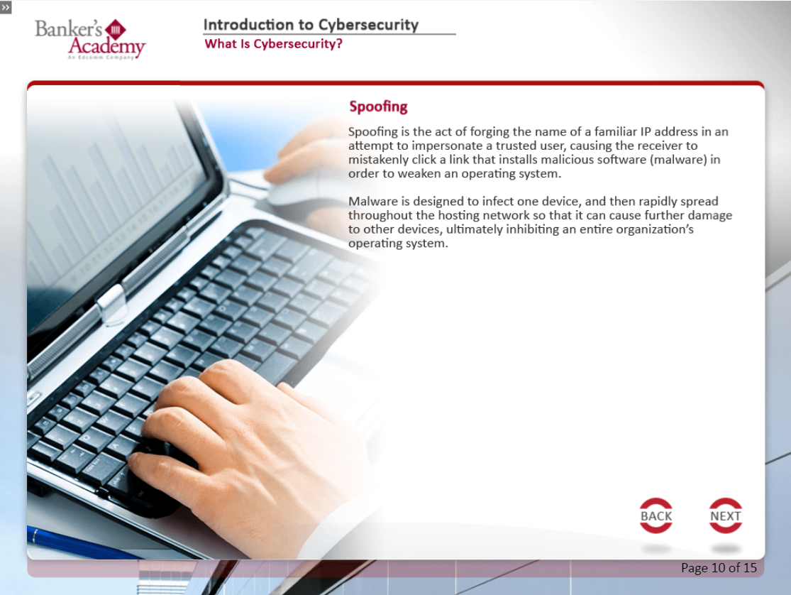 Introduction to Cybersecurity - eBSI Export Academy
