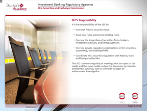 Investment Banking Regulatory Agencies - eBSI Export Academy