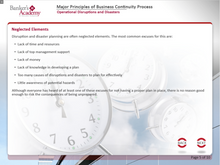 Load image into Gallery viewer, Major Principles of Business Continuity Process - eBSI Export Academy
