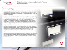 Load image into Gallery viewer, Major Principles of Business Continuity Process - eBSI Export Academy