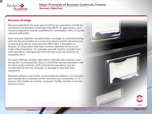 Major Principles of Business Continuity Process - eBSI Export Academy