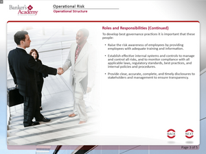 Operational Risk - eBSI Export Academy