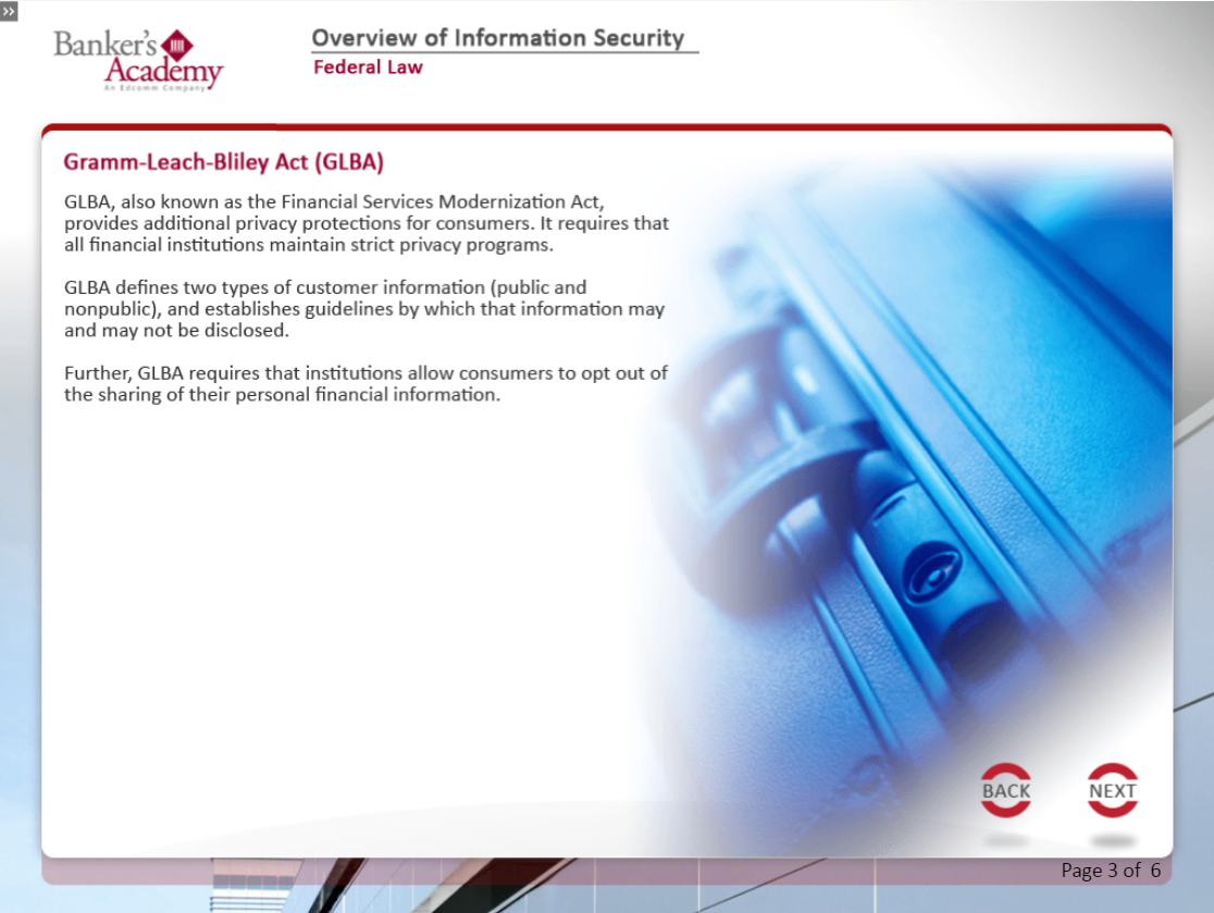 Overview of Information Security - eBSI Export Academy