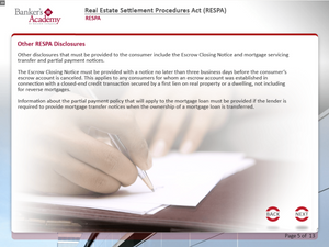 Real Estate Settlement Procedures Act (RESPA) - eBSI Export Academy